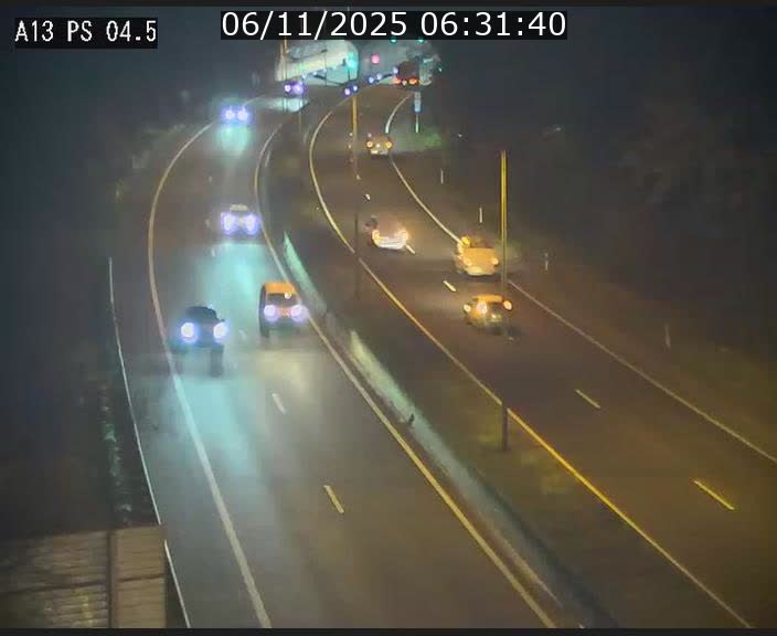 Traffic live webcam Luxembourg Differdange - A13 direction Esch-sur-Alzette - BK 4.5