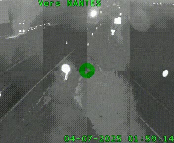 Webcam N147 au nord de Poitiers et à la jonction avec la A10