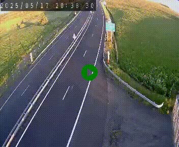 Caméra autoroute A75 à hauteur du col de la Fageole en direction de Clermont-Ferrand