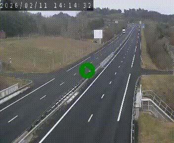 Caméra autoroutière France - A75, Coren, en direction de Montpellier