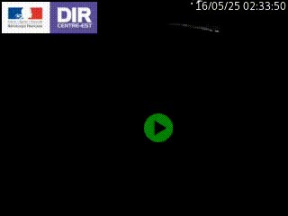 Webcam traffic à Grenoble-sud sur l'autoroute A480. Vue orientée vers l'entrée et la sortie de Grenoble