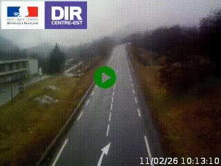 Web cam sur la N90 à Aime, en provenance de Bourg-Saint-Maurice et en direction d'Albertville