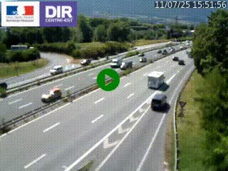 Caméra routière à hauteur de la sortie 15 Chambéry-centre au PK 4,103 en direction d'Albertville