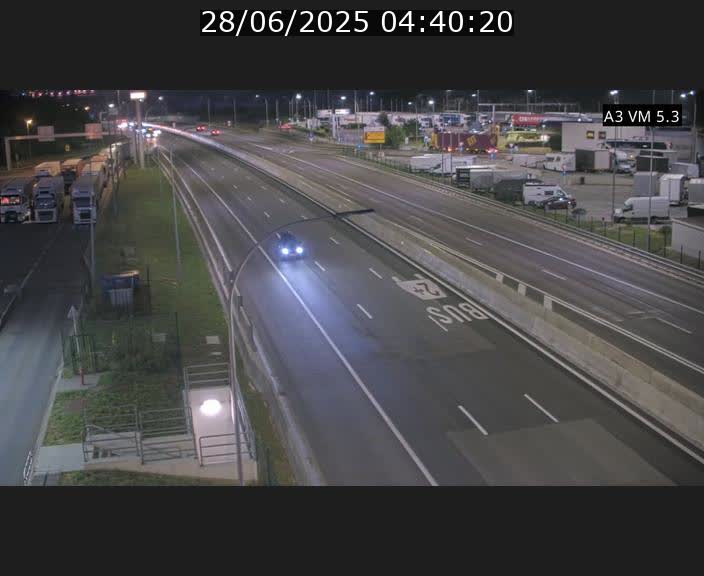 Traffic live webcam Luxembourg Aire de Berchem - A3 - BK 5 - direction France
