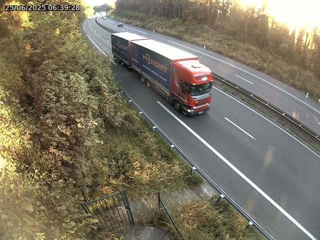 Caméra autoroute France - N52, Crusnes vers Belgique, Luxembourg