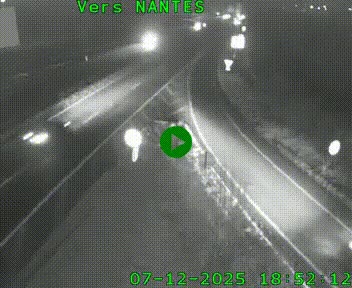 Webcam N147 au nord de Poitiers et à la jonction avec la A10