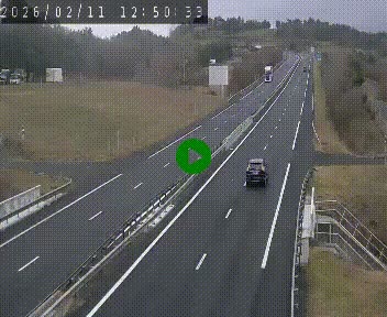 Caméra autoroutière France - A75, Coren, en direction de Montpellier