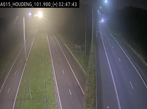 Webcam autoroute Belgique - Houdeng-Goegnies - Jonction E19/E42 direction Tournai/Mons - BK 101.85