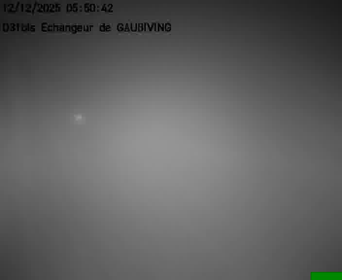 Dispositif d’observation sur D31bis (France) à Gaubiving, en direction de Sarreguemines, offrant une visualisation fiable des conditions de circulation.