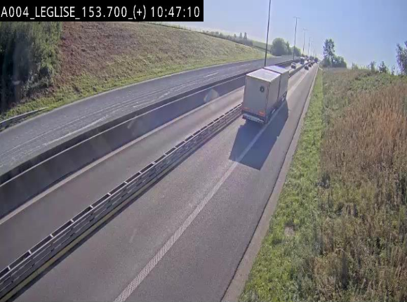 Webcam autoroute E411 à hauteur de Léglise, en direction de Luxembourg