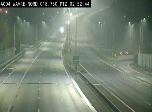 Webcam traffic E411(A4) - BK 18.7 - Bierges (Wavre Nord)