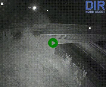 Webcam sur A84 à hauteur de Pont-Farcy, au niveau du pont autoroutier sur la Vire, au sud de Saint-Lô