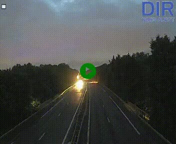 Webcam sur le périphérique de Caen (N814) à l'est de la ville, à Mondeville hauteur de la sortie 2, Presqu'île-Rives de l'Orne, au bout de l'autoroute A13