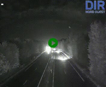Webcam sur le périphérique de Caen (N814) à l'est de la ville, à Mondeville hauteur de la sortie 2, Presqu'île-Rives de l'Orne, au bout de l'autoroute A13