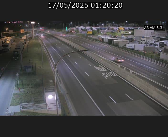 Traffic live webcam Luxembourg Aire de Berchem - A3 - BK 5 - direction France