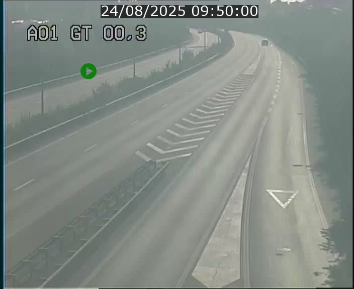 Traffic live webcam Luxembourg Croix de Gasperich - A1 direction Kirchberg - BK 0.3