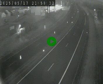 Caméra autoroute A75 à hauteur du col du rocher blanc en direction de Montpellier
