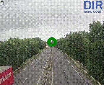 Webcam sur le périphérique de Caen (N814) à l'est de la ville, à Mondeville hauteur de la sortie 2, Presqu'île-Rives de l'Orne, au bout de l'autoroute A13