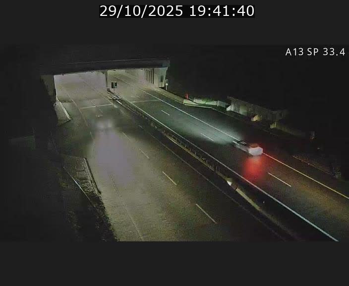 Webcam trafic sur A13 à hauteur d'Altwies en direction de Mondorf-les-bains et en provenance de l'Allemagne