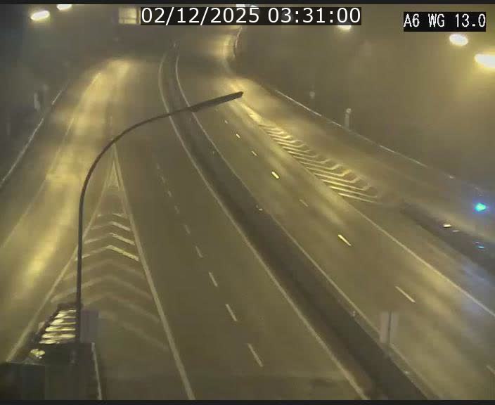Traffic live webcam Luxembourg Mamer - A6 - BK 13 - direction Luxembourg/France/Allemagne