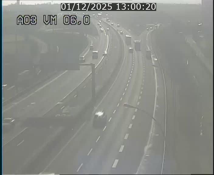 Traffic live webcam Luxembourg Aire de Berchem - A3 - BK 6 - direction France
