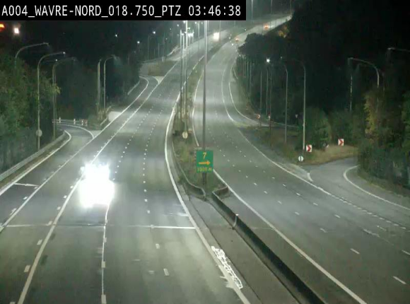 Webcam traffic E411(A4) - BK 18.7 - Bierges (Wavre Nord)