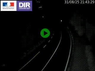 Caméra trafic sur la N90 à Bourg-Saint-Maurice, en provenance d'Aoste et en direction d'Albertville
