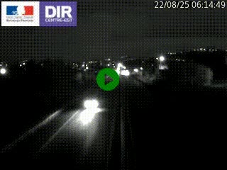 Caméra autoroute à Saint-Etienne (Les Littes) à hauteur du Ikea Saint-Etienne sur l'A72 en direction de Roanne