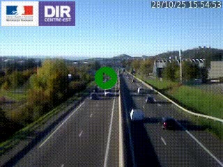 Caméra autoroute à Saint-Etienne (Les Littes) à hauteur du Ikea Saint-Etienne sur l'A72 en direction de Roanne