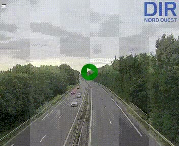 Webcam sur le périphérique de Caen (N814) à l'est de la ville, à Mondeville hauteur de la sortie 2, Presqu'île-Rives de l'Orne, au bout de l'autoroute A13