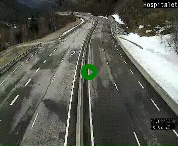 Webcam L'Hospitalet-près-l'Andorre sur N20, en direction d'Andorre