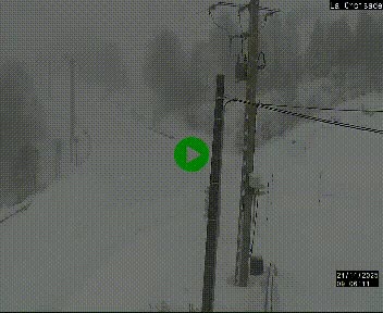 Webcam au carrefour de la croisade, à la jonction entre la N22 et la N320, avant le poste de douane franco-andorrane. Webcam à 1790 mètres d'altitude