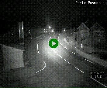 Webcam Col du Puymorens sur N320, en direction de Pas de la Casa (Andorre)