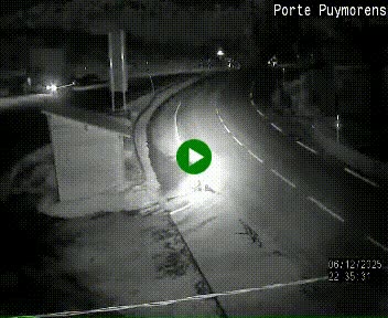 Webcam Col du Puymorens sur N320, en direction de Pas de la Casa (Andorre)