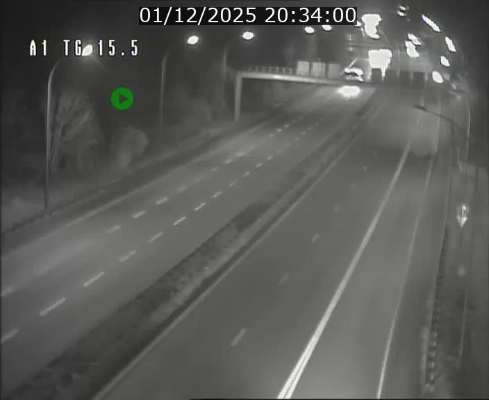 Traffic live webcam Luxembourg Munsbach - A1 direction Luxembourg - BK 15.5