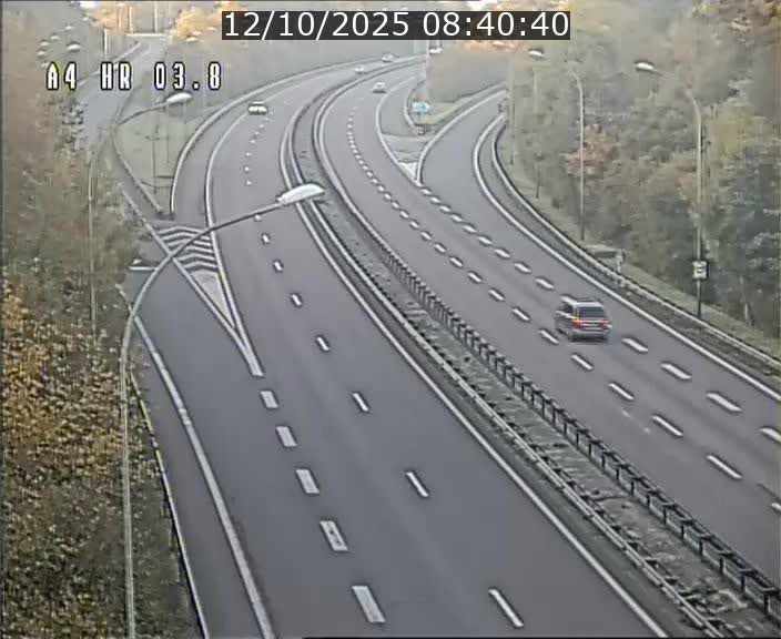 Webcam traffic A4 Luxembourg - BK 3.8 - Leudelange (direction Esch sur Alzette)