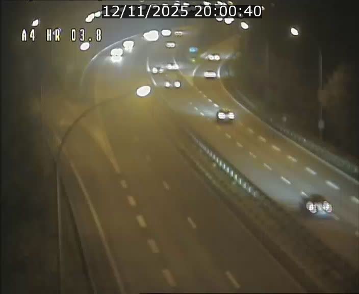 Webcam traffic A4 Luxembourg - BK 3.8 - Leudelange (direction Esch sur Alzette)