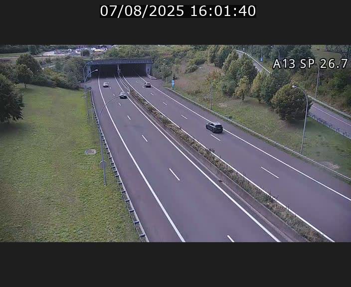 Traffic live webcam Luxembourg Frisange - A13 direction Luxembourg-ville - BK 26.7