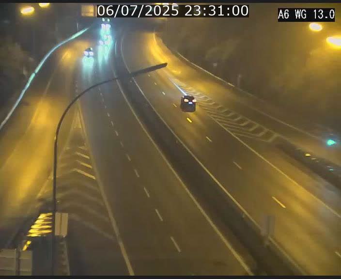Traffic live webcam Luxembourg Mamer - A6 - BK 13 - direction Luxembourg/France/Allemagne