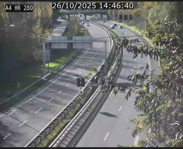 Webcam traffic A4 Luxembourg - BK 0.2 - P+R Bouillon (direction Luxembourg)