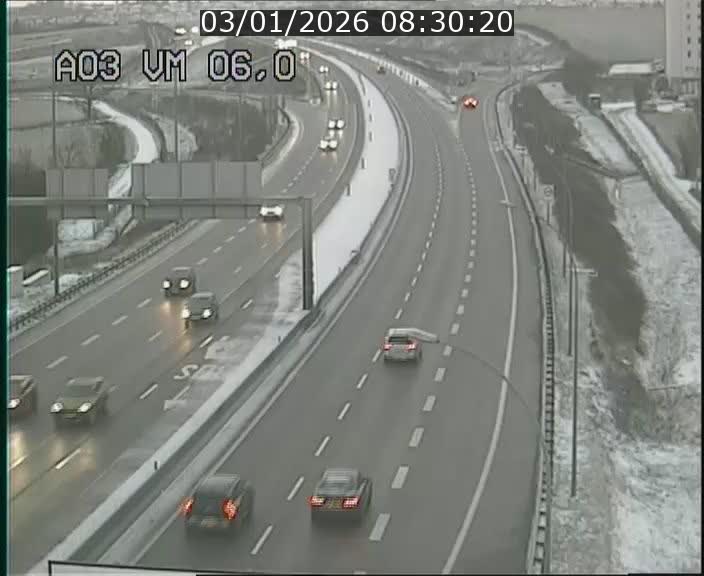 Traffic live webcam Luxembourg Aire de Berchem - A3 - BK 6 - direction France