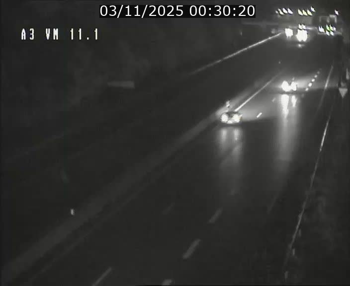 Webcam à la frontière franco-luxembourgeoise, avant la Croix de Bettembourg - BK 11.1 - direction Luxembourg-ville