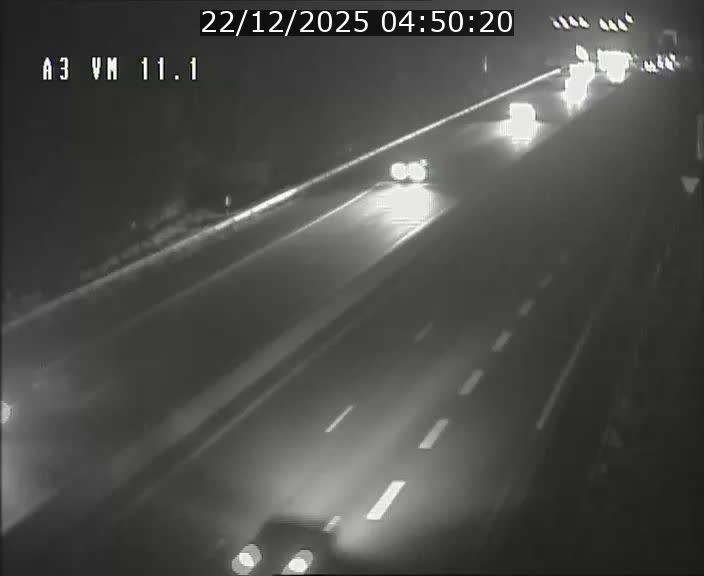 Webcam à la frontière franco-luxembourgeoise, avant la Croix de Bettembourg - BK 11.1 - direction Luxembourg-ville