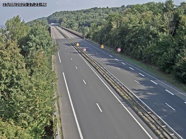 Caméra autoroute France - A30, Hayange direction Metz