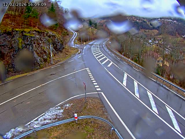 Caméra autoroute France - N66, col du Bussang direction Remiremont