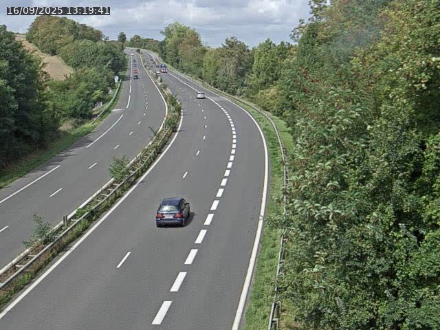 Caméra autoroute France - A33, Rosières direction Lunéville