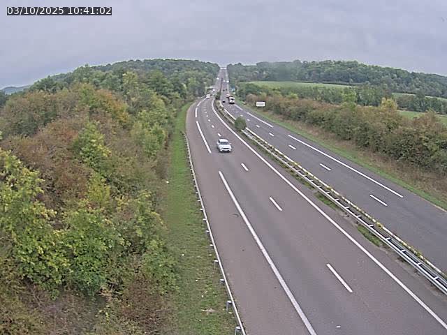Caméra autoroute France - A33, Saint-Nicolas-de-Port direction Lunéville