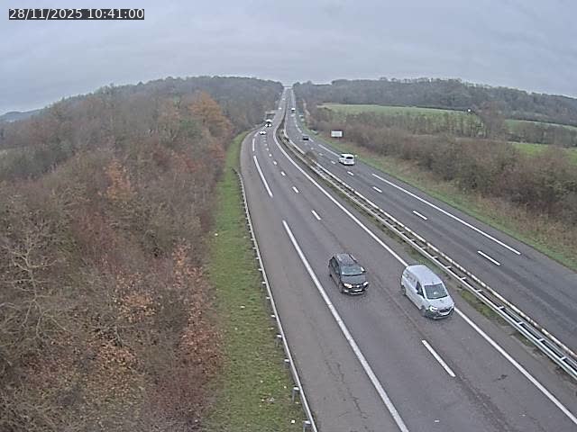 Caméra autoroute France - A33, Saint-Nicolas-de-Port direction Lunéville