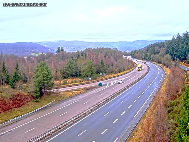Caméra autoroute France - N57, Côte de la demoiselle direction Remiremont