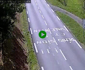 Caméra routière France - N102, au niveau du col de Montmirat à Saint-Etienne-du-Valdonnez à 1039 mètres d'altitude